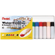 Pentel Water Color 8 Color Set - HTP-8E