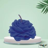 Peony Flower Sandalwood Fragrance Candle - Blue Color icon