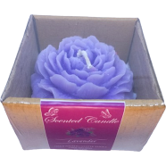 Peony Flower Scented Candle – Lavender Fragrance icon