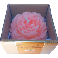 Peony Flower Scented Candle – Soft Light, Sweet Sandalwood Fragrance icon