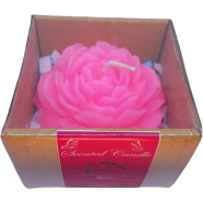 Peony Flower Scented Candle – Soft Light, Sweet Rose Fragrance icon