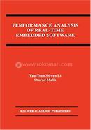 Performance Analysis of Real-Time Embedded Software