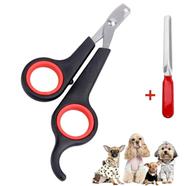 Pet Cat Dog Nail Clipper Cutter With Sickle Stainless Steel