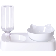 Pet Cat Food Bowl and Automatic Water Dispenser icon