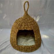 Pet Cat Wicker Hanging House Round Shaped icon