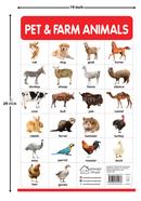 Pet and Farm Animals - My First Early Learning Wall Chart