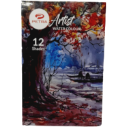 Petra Artist Water Color Set 6 ml - 12 Shades (Multicolor)