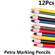 Petra China Marking Pencils Pack Of 12 Pcs (Multicolor)
