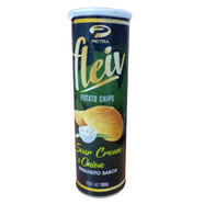 Petra Fleiv Potato Chips Sour Cream And Onion - 100 gm