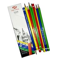 Petra Nova Graphite Pencil - 2B 12 Pcs (SKU - BD - 1240392048)