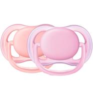 Philips Avent Ultra Air Pacifier 2Pcs - BPA-Free Dummy for Babies From 0-6 Months
