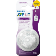 Philips Avent Natural 2 Newborn Flow Nipples For 0 Plus Months