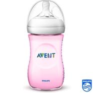 Philips Avent Natural Feeding Bottle 260ml Pink 1 Month Plus