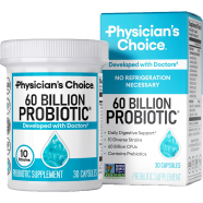 Physician's Choice Probiotics 60 billion CFU Immune Digestive and Gut Health 30 Capsules -525064735