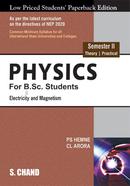 Physics for B.Sc. Students - Semester II