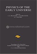 Physics of the Early Universe