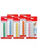 Pigeon (K882) Safety Pin (S) 9 pcs- Card (Any Color) - 10882