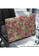 DDecorator Pink Flower Pattern Floral Design Laptop Sticker - (LSKN978)
