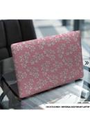 DDecorator Pink Pattern Floral Design Laptop Sticker - (LSKN995)