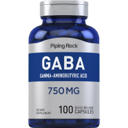 Piping Rock Gaba 750 mg 100 Capsules