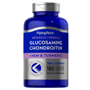 Piping Rock Glucosamine Chondroitin With Turmeric And MSM - 180 Caplets