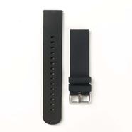 Plain Silicone Watch Strap – Black Color - 22MM