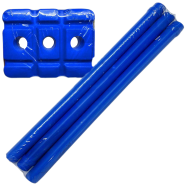 Plastic Cricket Stumps 1 Set - Blue icon