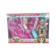 Plastic Toys Pretend Play Doctor Medicine Set (doll_dr.set_b) - Multicolor 
