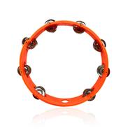 Plastic Timbrel Orange - 9.5 Inch