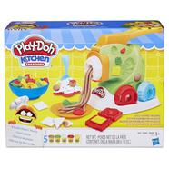 Play-Doh Kitchen Creations Clay Dough Noodles Maker Play Food Set for Kids with 5 Non-Toxic Colors (677-C500)