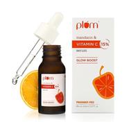 Plum 15 Percent Vitamin C Face Serum with Mandarin For Glowing Skin Hyperpigmentation and Dull Skin - 20ml