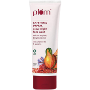 Plum Saffron and Papaya Glow Bright Face Wash - 100ml