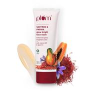 Plum Saffron and Papaya Glow Bright Face Wash - 100ml