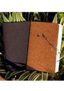 Pocket Book Black and Kraft Notebook 2-Pack