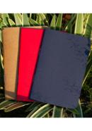 Pocket Book Blue, Kraft and Red Notebook 3-Pack