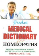 Pocket Medical Dictionary for Homeopaths image
