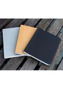 Pocket Series Black Gray Kraft Notebook 3-Pack