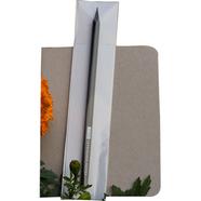 Pocket Series Gray Notebook with Pencil icon