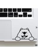 Polar Bear Laptop Sticker, Laptop Skin and Laptop Vinyl - Black - (LS163)