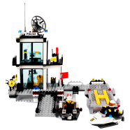 Police Station Constructor Model Kit Blocks For Kids Combined With Pazel Toys In - 536 Pcs (lego_police_6726_536pcs) Multicolor - 184601090 icon