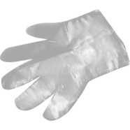 Poly Hand Gloves (100 Pcs) - 50 Pairs