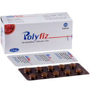Polyfiz 47 mg, 0.5 mg, 22.5 mg Tablet 10's Strip icon