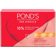 Pond's Age Miracle Day Cream SPF15 PA Plus Plus 12 gm With 10 Percent Retinol Collagen B3 Complex for Youthful Glow Cream icon