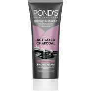 Pond's Bright Miracle Ultimate Detox Activated Charcoal Facial Foam - 90 gm