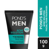 Ponds Men Facewash Acne Solution 100 Gm - 69620102