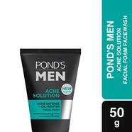 Ponds Men Facewash Acne Solution 50 Gm - 69620103