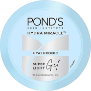 Ponds Super Light Gel Oil Free Moisturiser With Hyaluronic Acid Plus Vitamin E - 50g