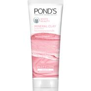 Ponds White Beauty Mineral Clay Instant Brightness Face Wash Foam 90 Gm - 69620099