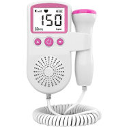Portable Fetal Doppler for Pregnant Woman, Heart Rate Monitor