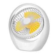 Portable Lightweight 6.5 Inch Mini Rotating Rechargeable Emergency Fan - GB4706-1 image